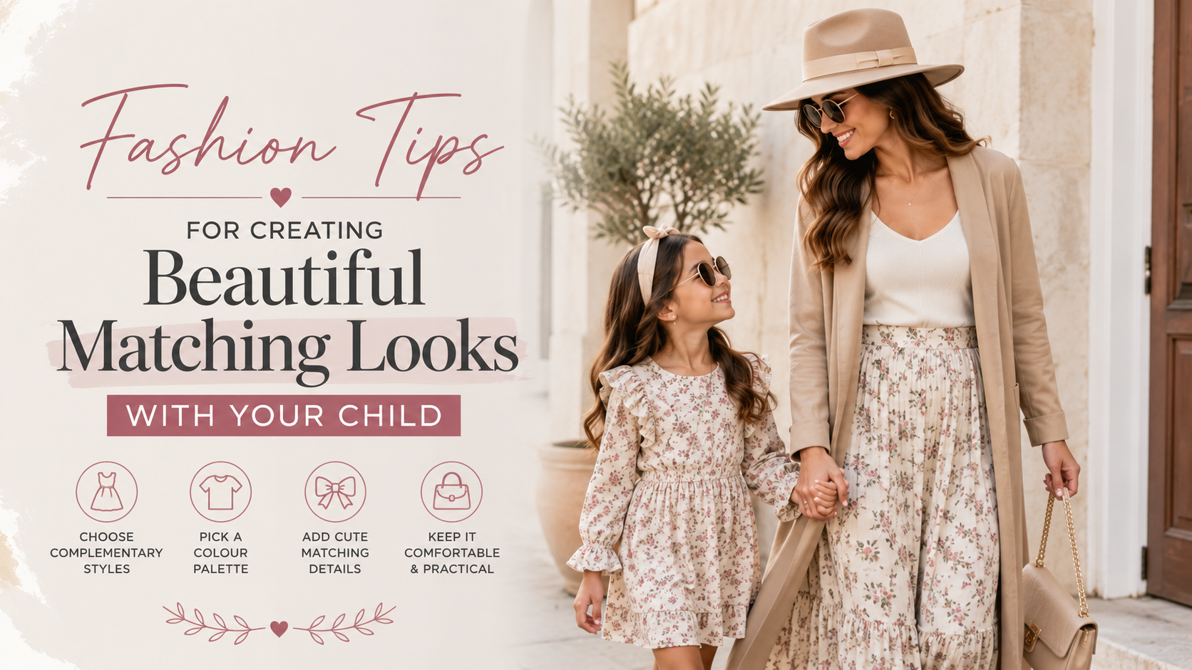 Fashion Tips for Creating Beautiful Matching Looks with Your Child